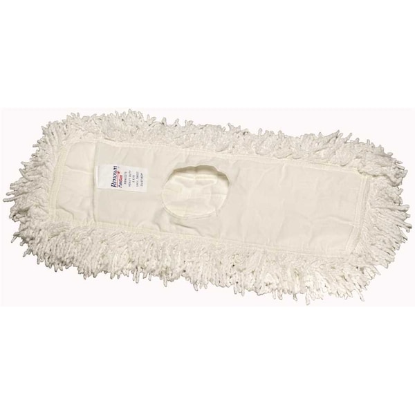 48 IN. X 5 IN. 2 PLY WHITE PREMIUM TWIST COTTON DUST MOP